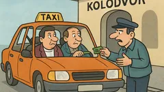 Vic: Dva Dolenjca se zbašeta v taksi