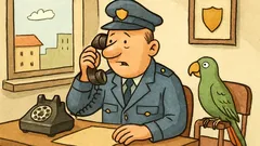 Vic: Na policiji zazvoni telefon, papiga kriči