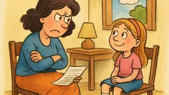 Vic: Mama razočarano pogleda Marijo