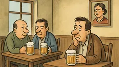 Vic: Moški sedijo v gostilni iz dveh razlogov