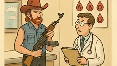 Vic: Kakšno krvno skupino ima Chuck Norris