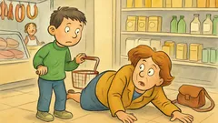 Vic: Janezek gre z mamo v trgovino