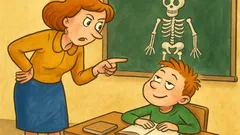 Vic: Učiteljica pri naravoslovju vpraša Bučka