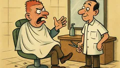 Vic: Gospod pri frizerju se jezi...