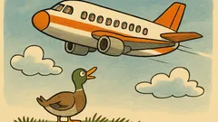 Vic: Kaj leti po nebu in kvaka?