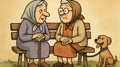 Vic: Dve babici v domu se pogovarjata