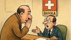 Vic: V švicarsko banko vstopi možakar