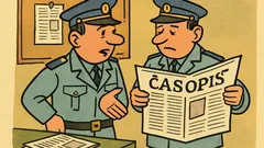 Vic: "Katerega smo danes?" vpraša policist kolega