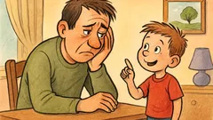 Vic: Očka, kdo je bil najbolj pameten?