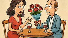 Vic: Prvi zmenek, ona dobi plastične rože