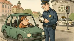 Vic: Štajerca v Ljubljani ustavi policist