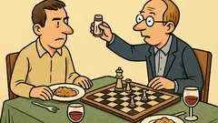 Vic: Bil sem na večerji s šahistom