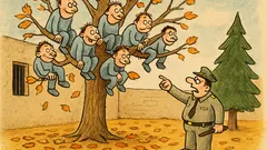 Vic: Na dvorišču norišnice raste drevo